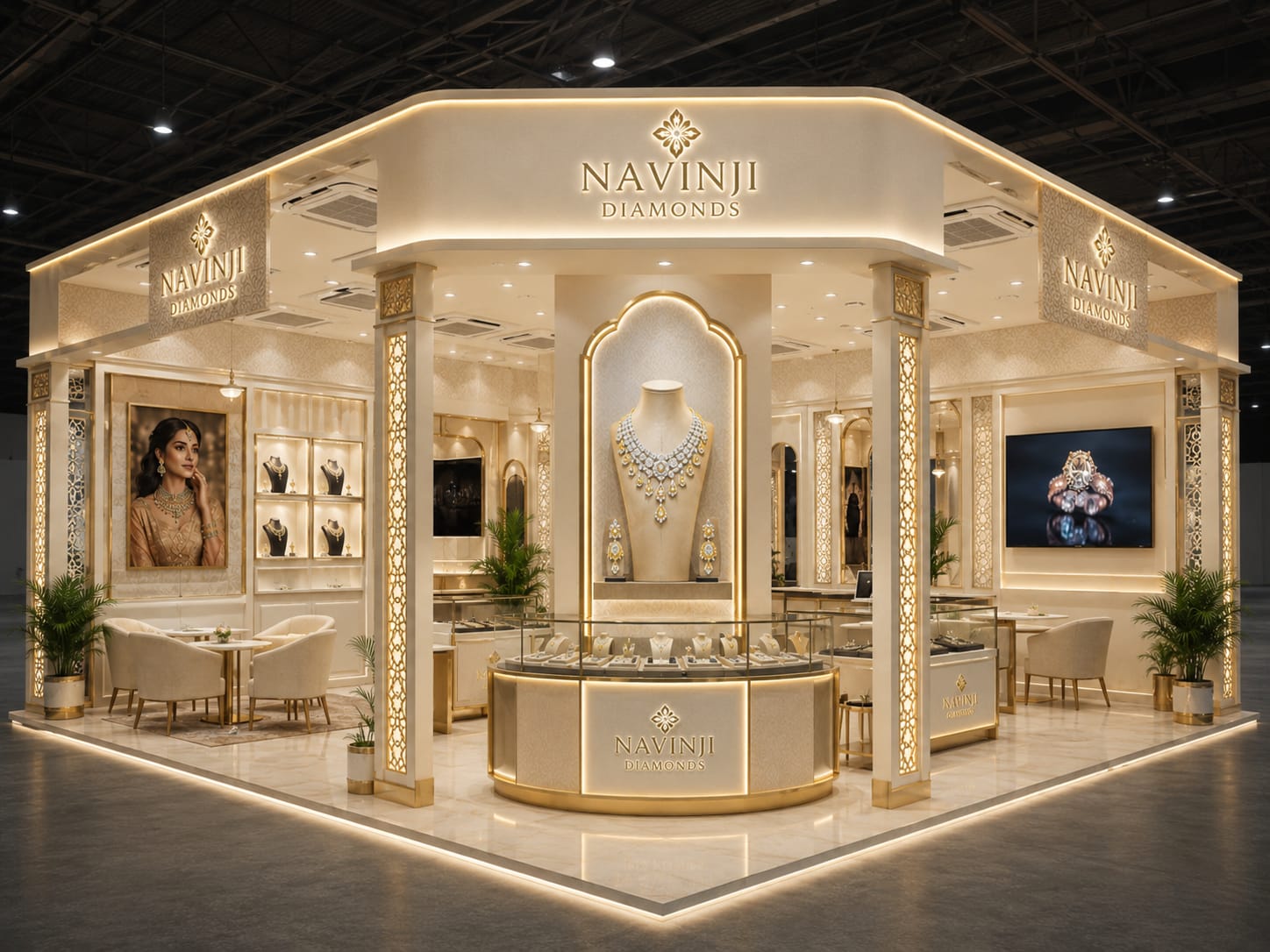 Navinji Diamonds exhibition experience at IDJE 2027