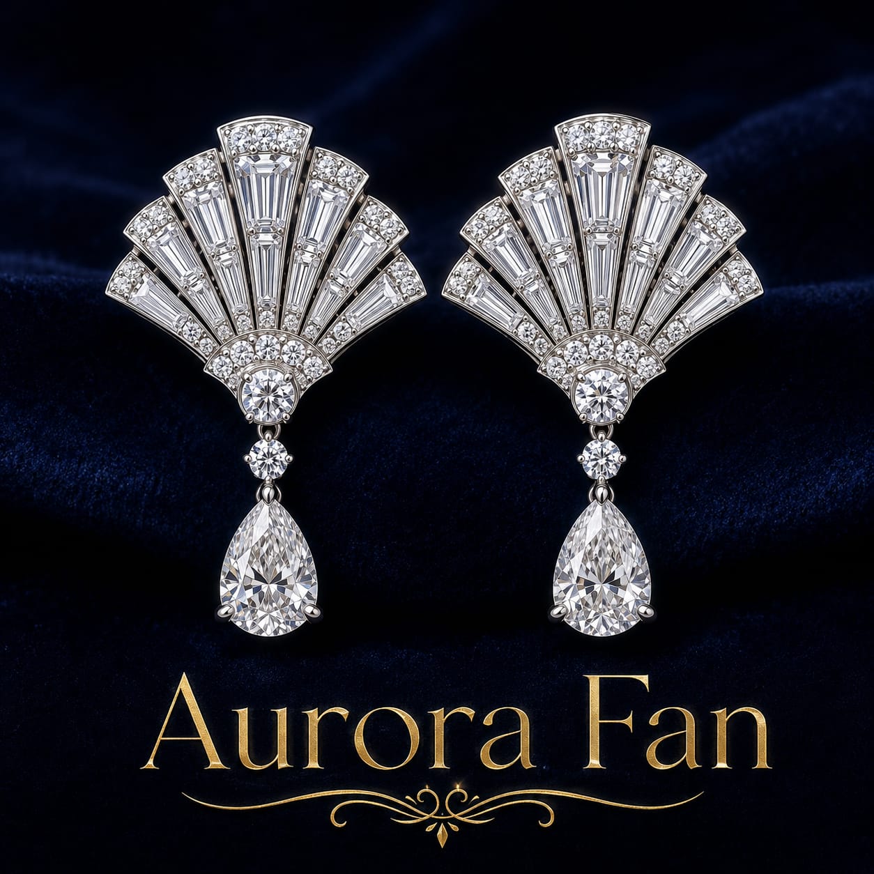 Aurora Fan by Navinji Diamonds