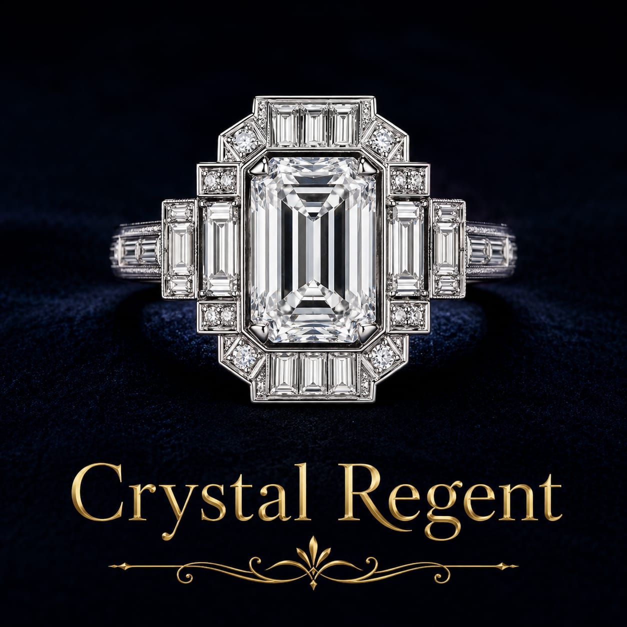 Crystal Regent by Navinji Diamonds