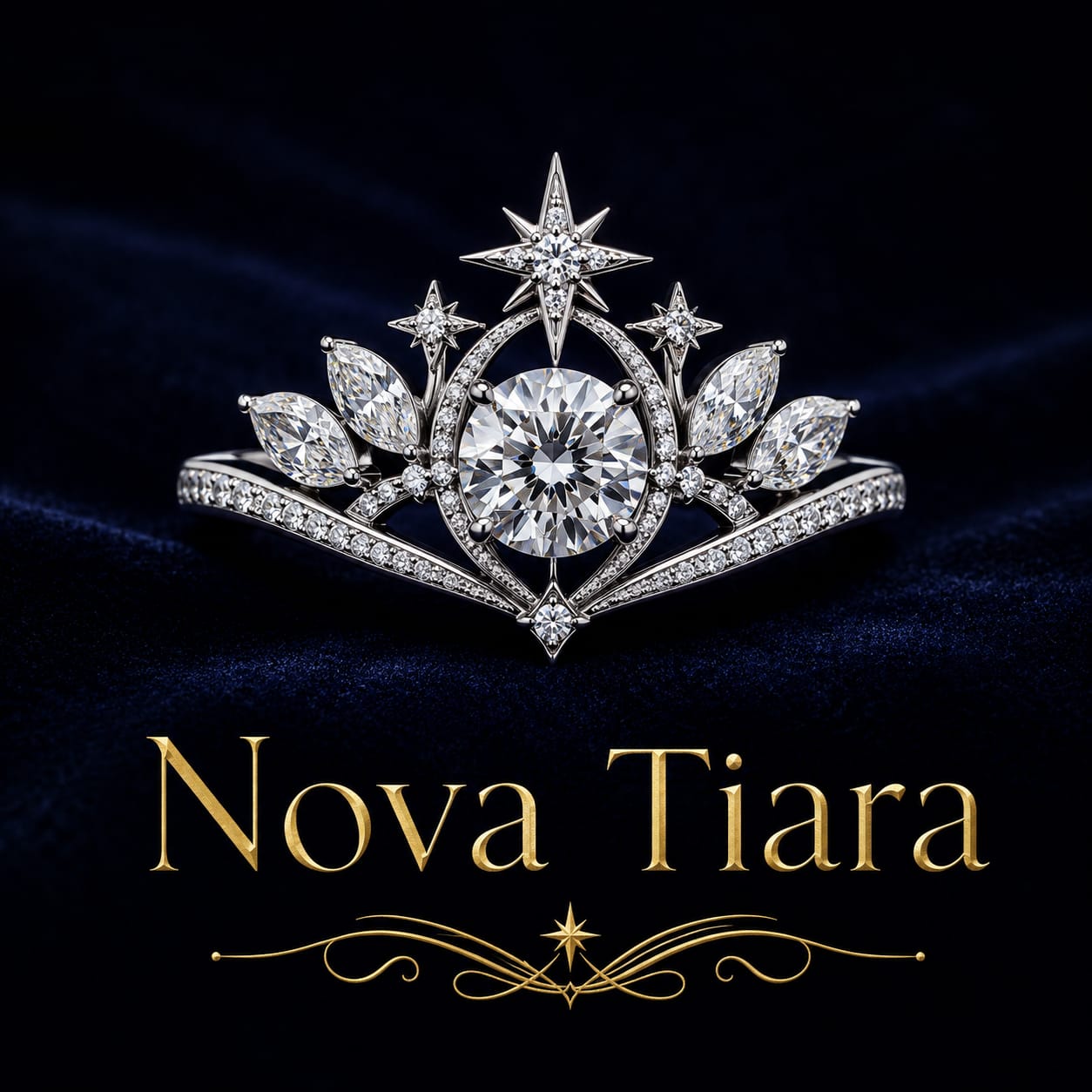 Nova Tiara by Navinji Diamonds