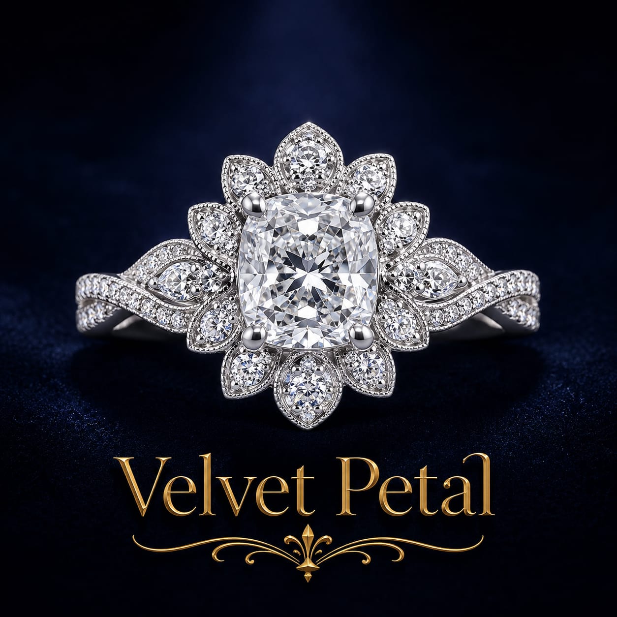 Velvet Petal by Navinji Diamonds